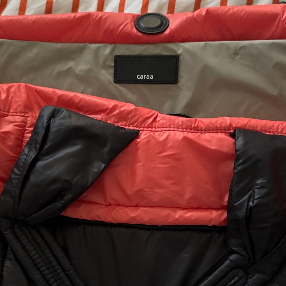 Caraa Red and Black Laptop Bag